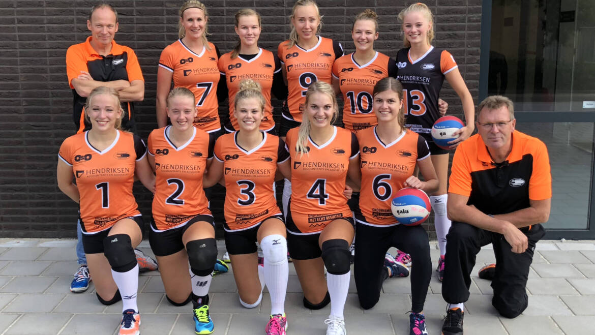 Dynamo dames 1 wint verdient van VCV Varsseveld