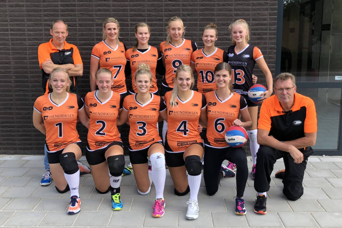 Dynamo dames 1 onderuit in Mariaparochie