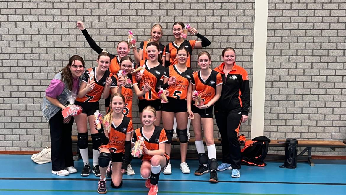 Dynamo meisjes C2 ook kampioen!