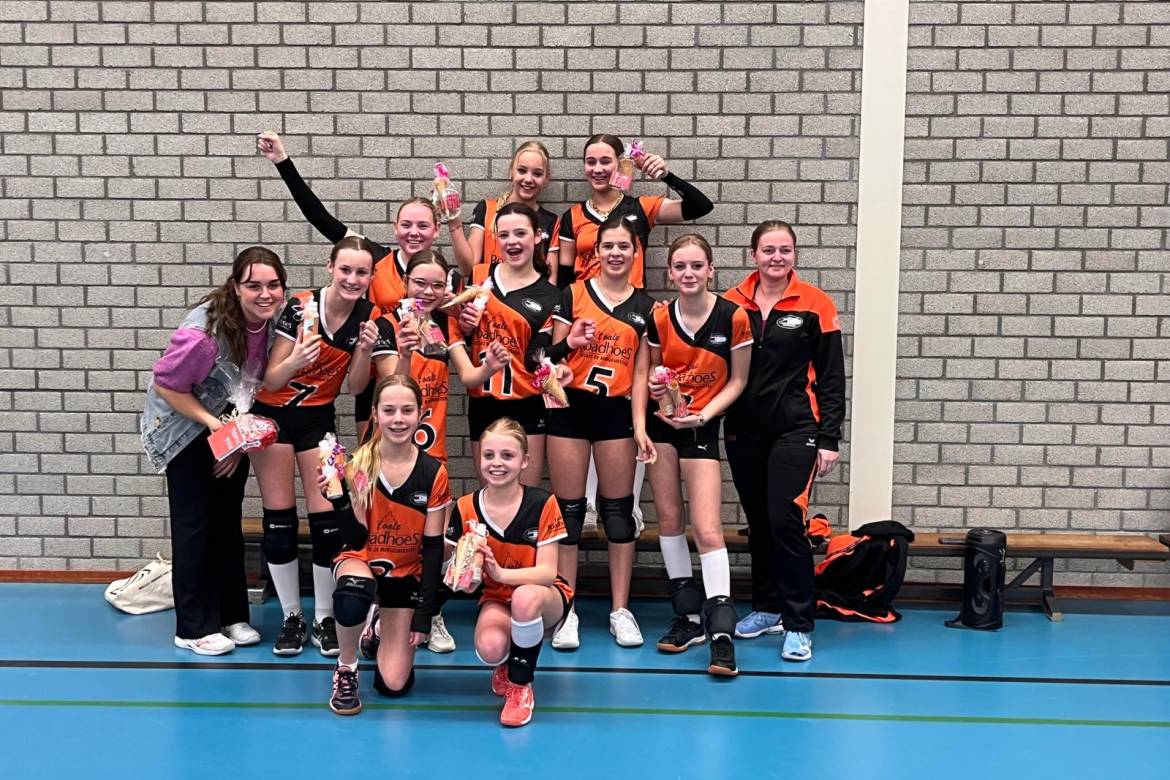 Dynamo meisjes C2 ook kampioen!