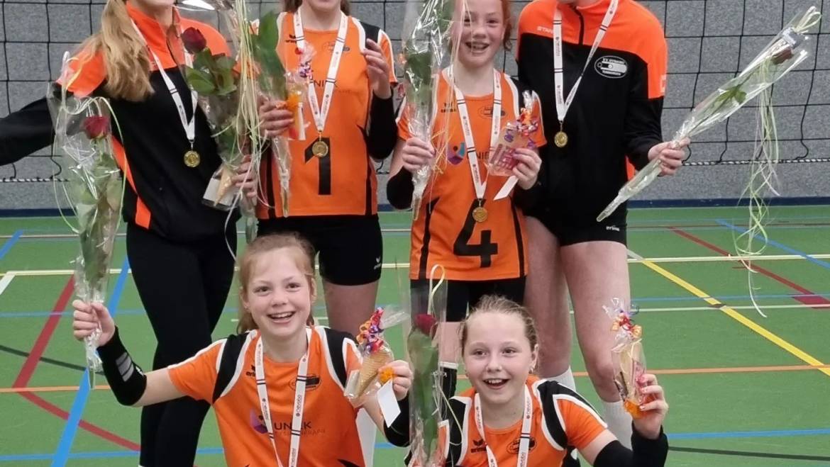 Dynamo meisjes CMV5-2 mag zich ook kampioen noemen!