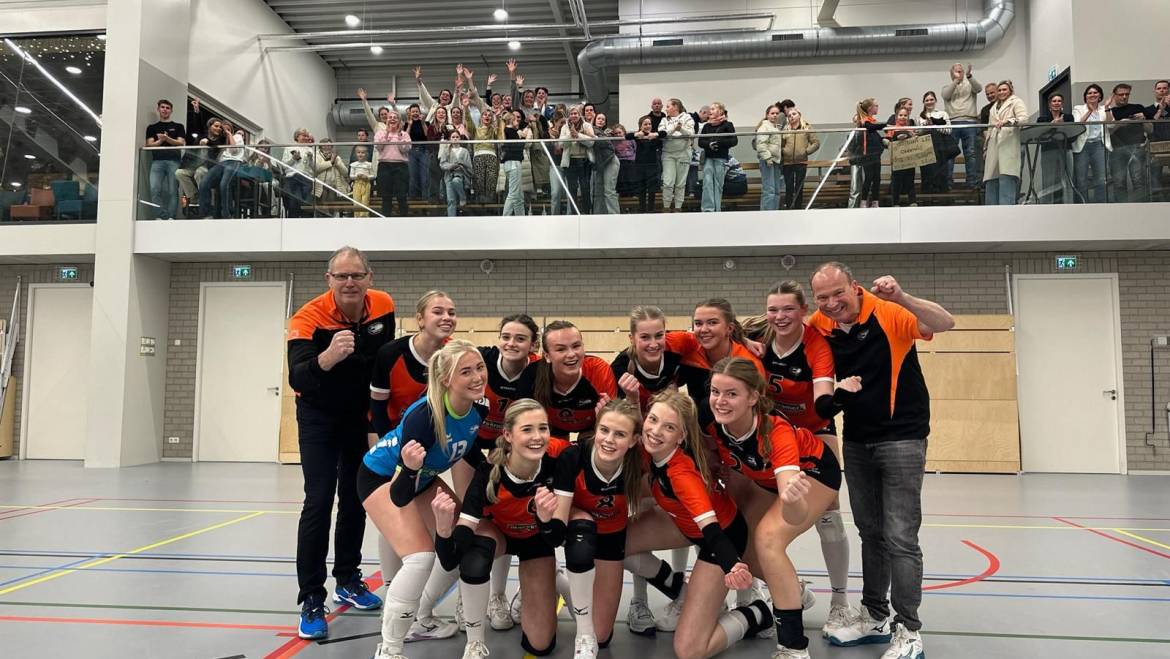 Dynamo Tubbergen meisjes NOJK A-team bij de beste 8 van Nederland!