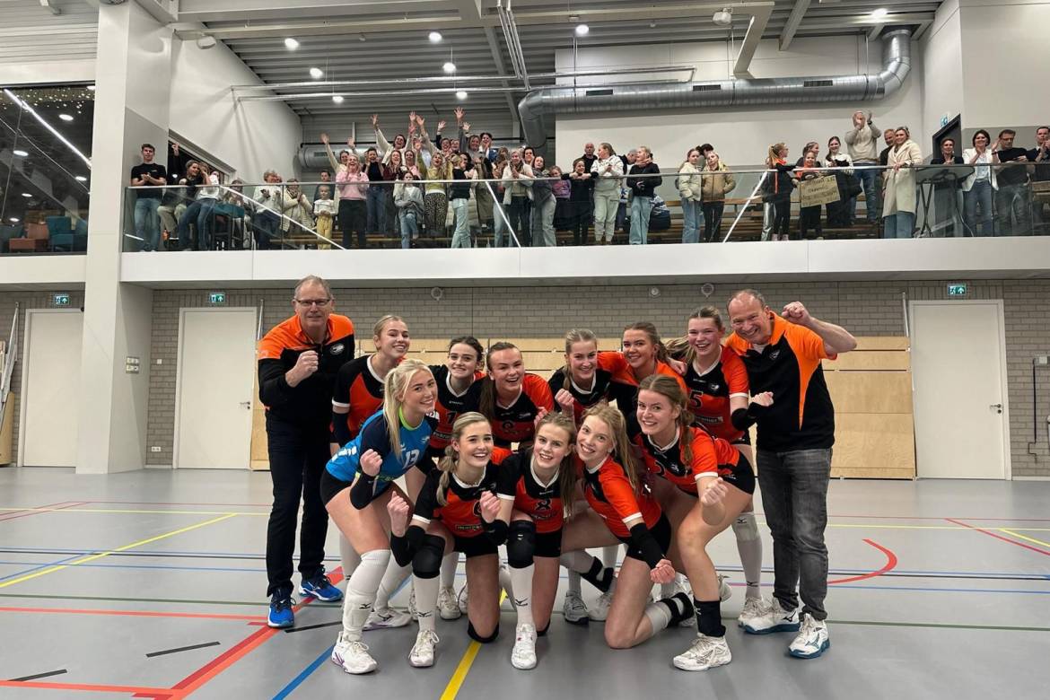 Dynamo Tubbergen meisjes NOJK A-team bij de beste 8 van Nederland!