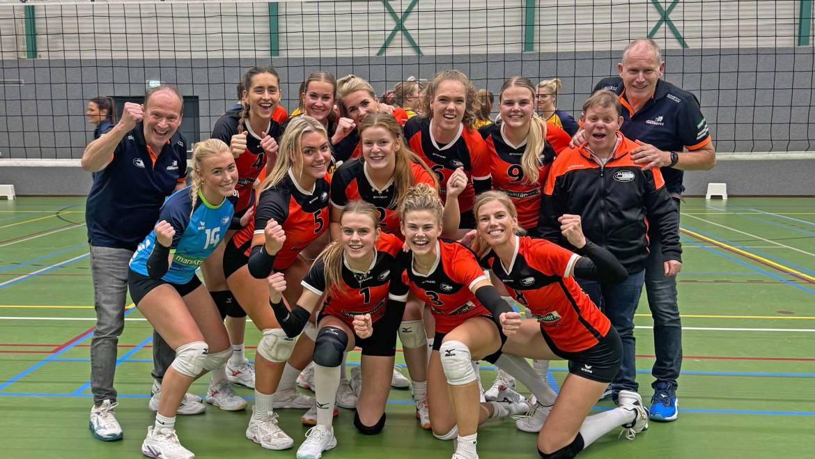 6x is scheepsrecht voor Dynamo dames 1!