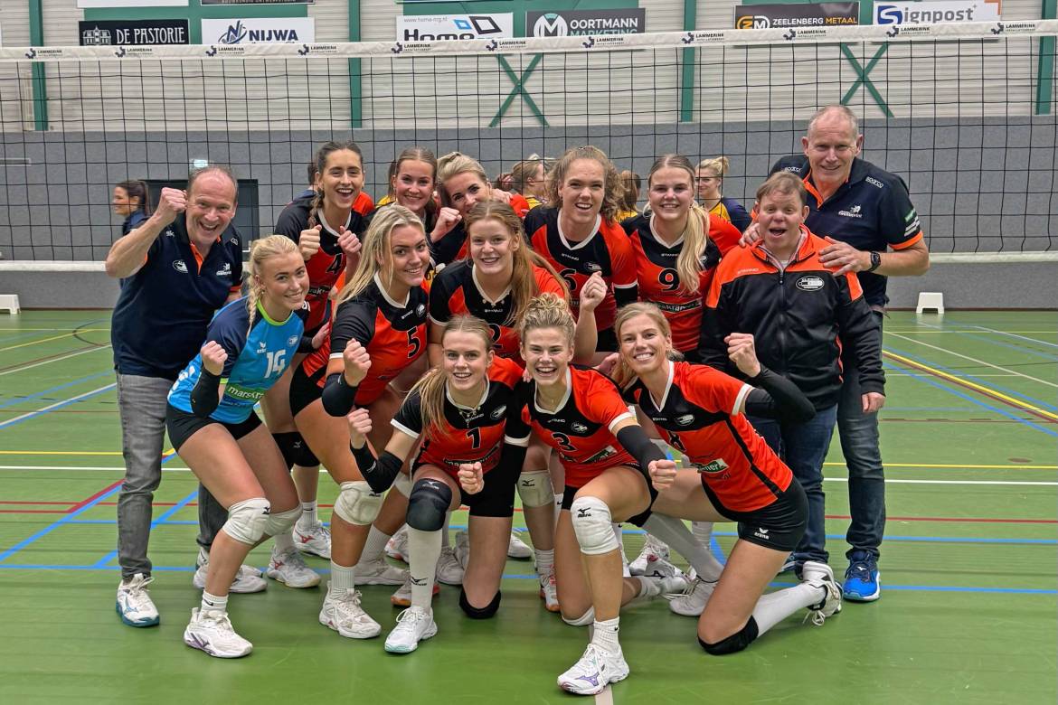 6x is scheepsrecht voor Dynamo dames 1!