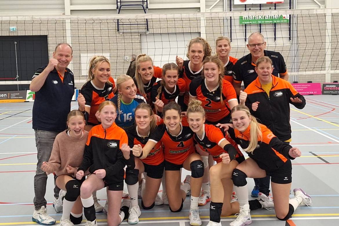 De volle buit voor Dynamo Tubbergen dames 1!